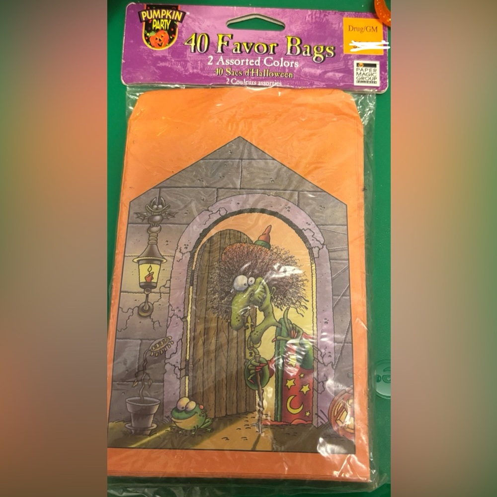 Vintage 2003 Halloween favor bags 40 count